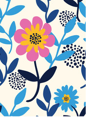 Vector illustration. Seamless pattern for printing.