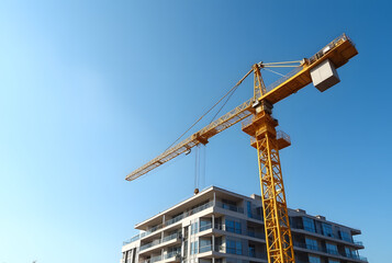 Steel Structure and Crane in Action