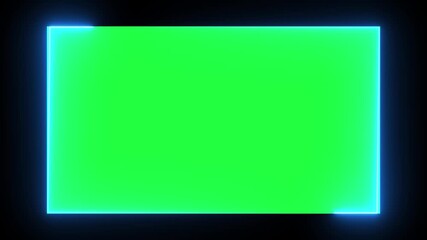 green screen looping animation. end screen motion light animation effect  video,