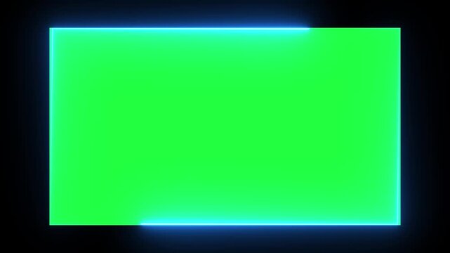 green screen looping animation. end screen motion light animation effect  video,
