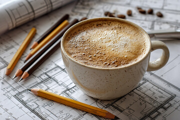 設計の途中でコーヒーブレーク