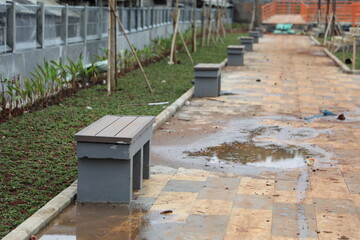 a water park near the city that was recently completed