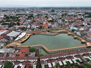 a water park near the city that was recently completed