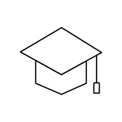 School supplies icon design with outline style