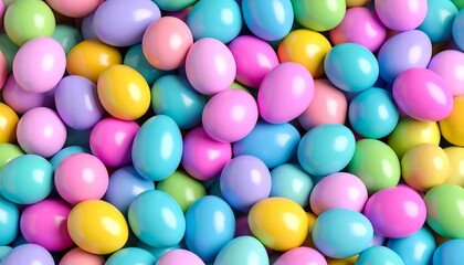 Obraz premium Colorful Easter eggs