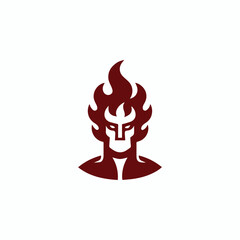 Fire god logo