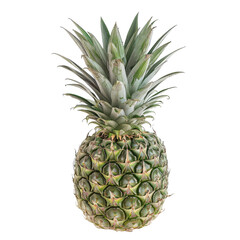 Fototapeta premium Fresh pineapple, whole, isolated