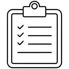 task assignment icon one line art