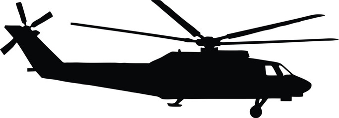 Military chopper soldiers silhouette vector illustration clipart army aviation combat