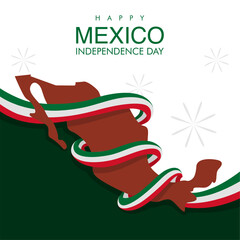 vector mexico independence day background template