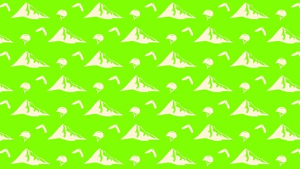 Obraz premium Mountain climbing pattern design 