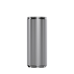 Energy drink soda can mockup template , isolated on grey background. High resolution