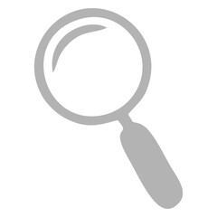 magnifying glass Icon shadow
