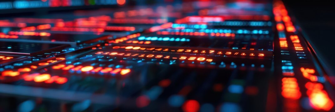 Celebrating world programmer day with futuristic digital code and technology concept. Computer Security Day. Cybersecurity and privacy concepts to protect data. Horizontal banner. Copy space - Powered by Adobe