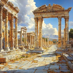 Ancient Ruin Architecture High Resolution Picture