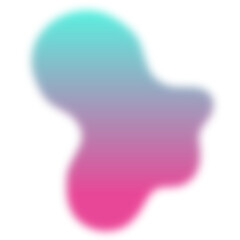 Colorized Abstract smoky steam Liquid Blob with Gradient Style 9