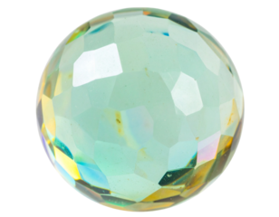 Crystal Ball Isolated on White