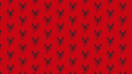 scorpion VECTOR PATTERN DESIGN