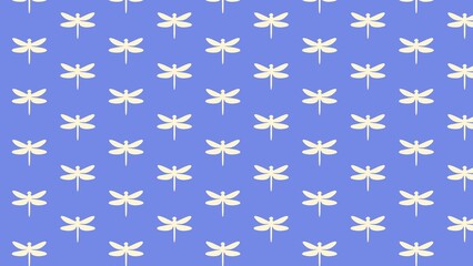 Dragonfly VECTOR PATTERN DESIGN