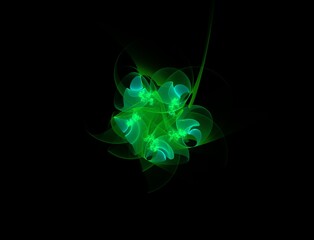 Imaginatory fractal abstract background Image