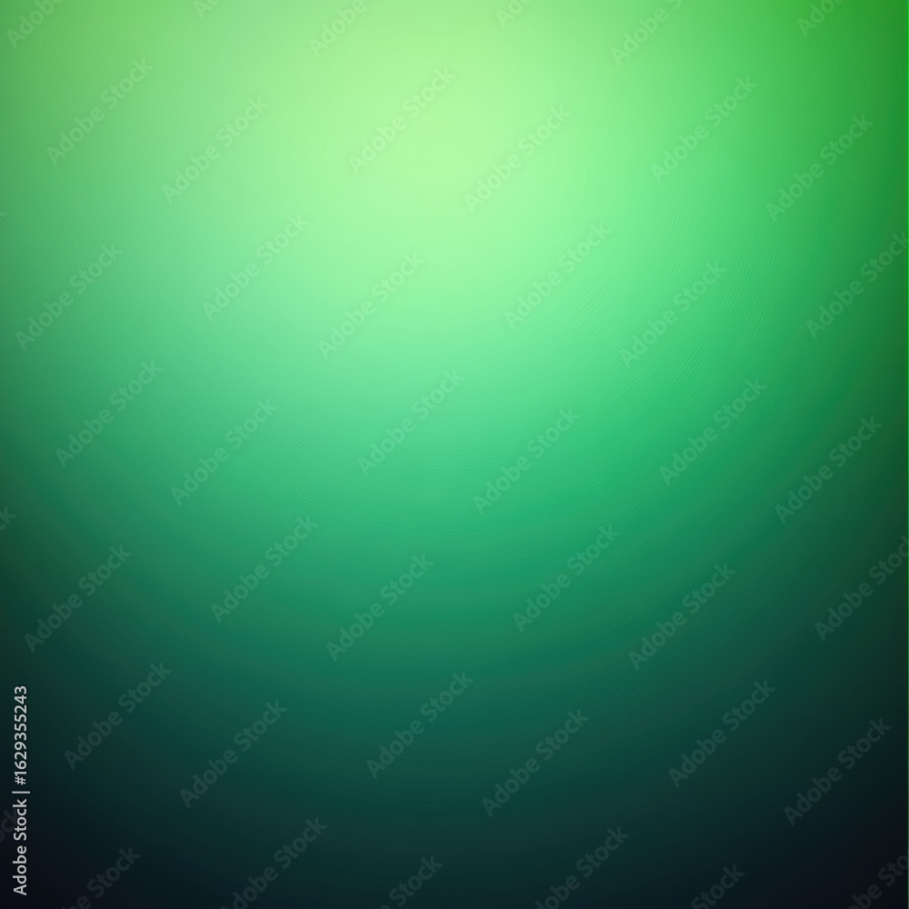 Poster soft green gradient background with smooth blending shades of color