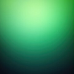 Fototapeta premium Soft Green Gradient Background with Smooth Blending Shades of Color