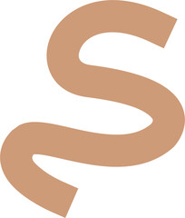 Abstract squiggle Line