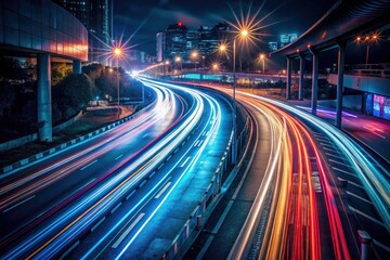 Long Exposure Photography: Abstract Textures, Night City Lights, Urban Landscapes, Smooth Surface, Rough Surface, Detailed Texture, Light Trails, Motion Blur, Artistic Photography