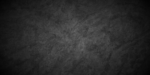 Plakat Concrete grunge wall structure smooth pain blackboard and chalkboard studio limestone parchment dark texture background. 