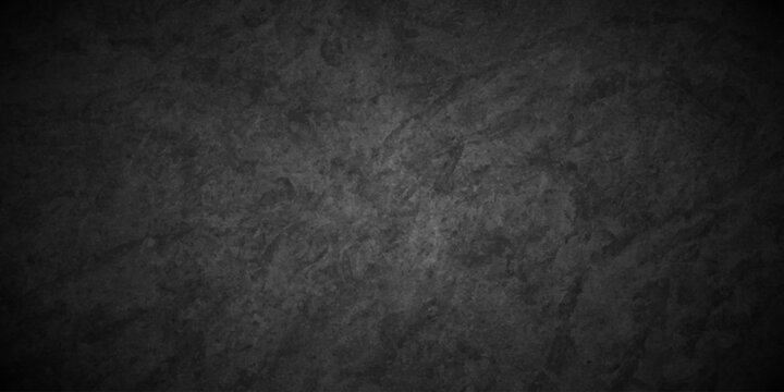 Concrete grunge wall structure smooth pain blackboard and chalkboard studio limestone parchment dark texture background.	
