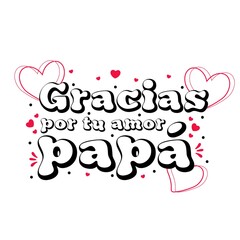 Spanish father's day deisgn greeting cards