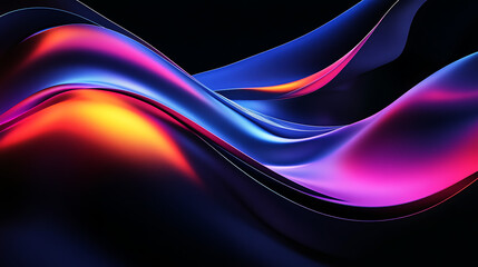 Abstract wallpaper design with vibrant colors and flowing shapes for desktop background and graphic design