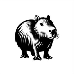 Obraz premium illustration of a cartoon rhino