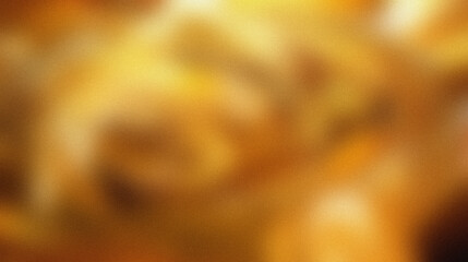 Golden Amber Abstract Blur Background with Warm Gradient Tones