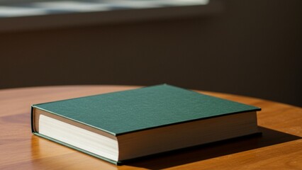 a book on a table