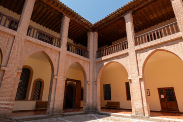 View of the historic Castillo de la Mota, a prominent medieval fortress in Valladolid, showcasing...