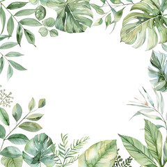PNG Botanical frame art illustrated vegetation.