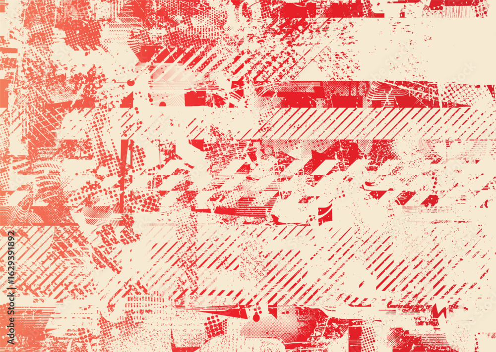 Poster glitch distorted geometric shape . noise destroyed logo . trendy cyber punk poster . glitched frame 
