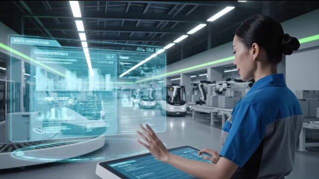 AI-Optimized Supply Chains: Reducing Environmental Impact Through Smart Logistics - Powered by Adobe