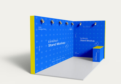 Exhibition Stand Display Mockup