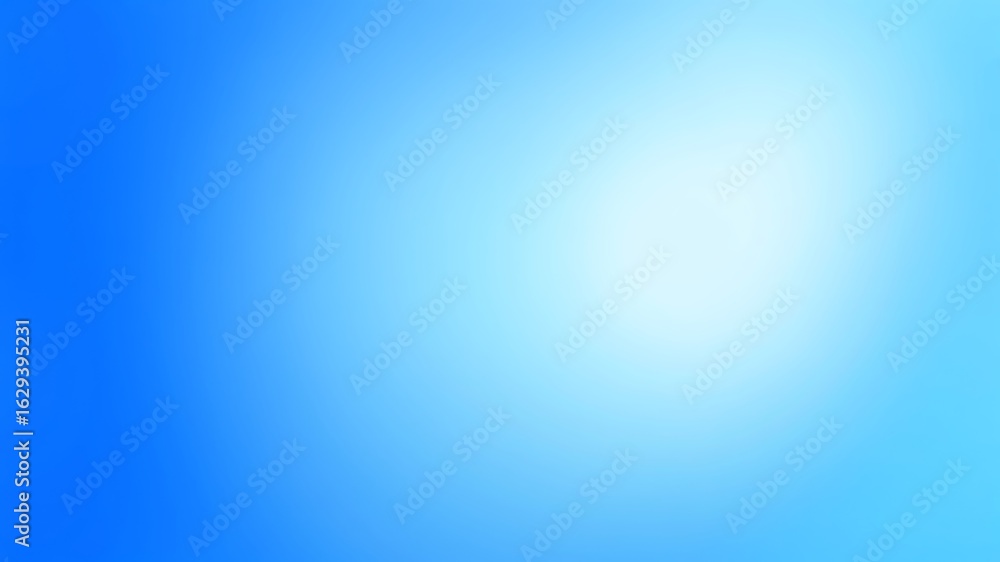 Poster abstract blue gradient background with soft light and blurry smooth texture
