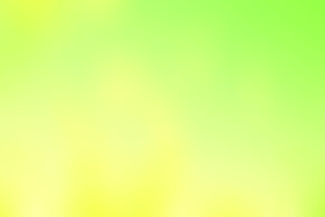 Spring green smooth gradient blurred abstract background, fresh green yellow background copy space