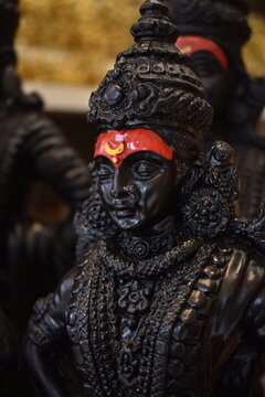 indian goddess Rukmini sculpture india