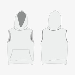 Hoodie Vest Vector Images and Illustrations