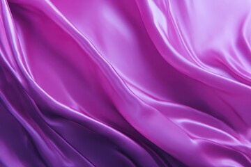 Fototapeta premium Beautiful abstract purple wallpaper showcasing layers of satin-like texture for interior design and decor inspiration in elegant settings