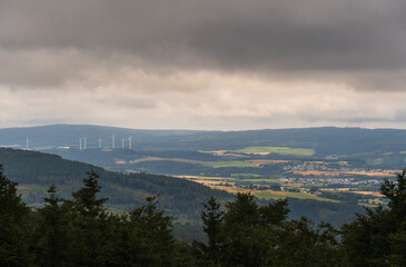 Forested Highlands of Hunsrück, Germany