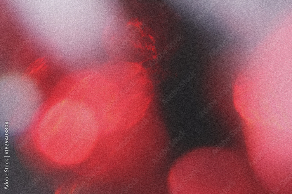 Poster red light leaks on dark background. abstract background for design with random shapes. colorful ligh