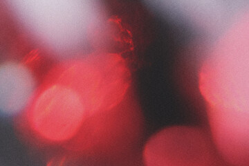Red light leaks on dark background. Abstract background for design with random shapes. Colorful...