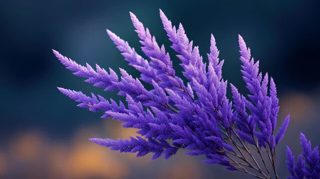 Vibrant wildflowers in rewilding project showcase stunning purple hues, celebrating natures beauty and resilience through diverse flora