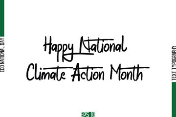 Happy National Climate Action Month.eps